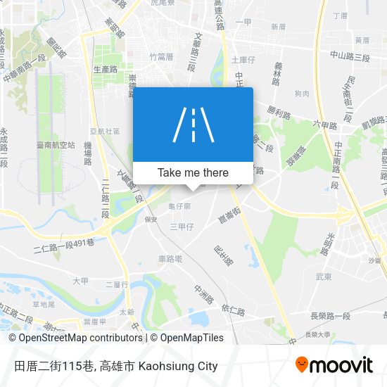 田厝二街115巷 map