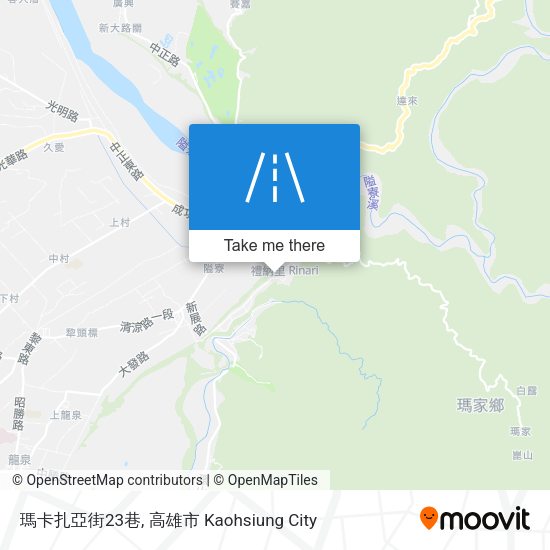 瑪卡扎亞街23巷 map