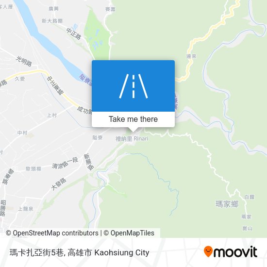 瑪卡扎亞街5巷 map