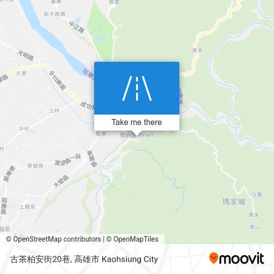 古茶柏安街20巷 map