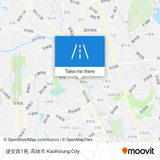捷安路1巷 map