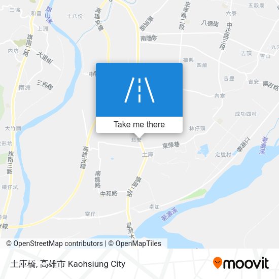 土庫橋地圖