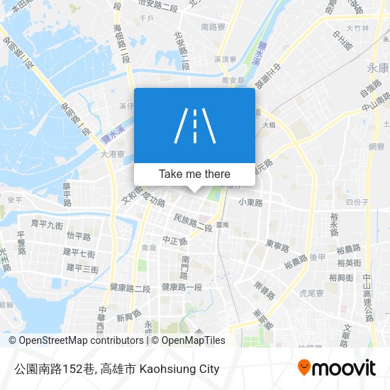 公園南路152巷 map