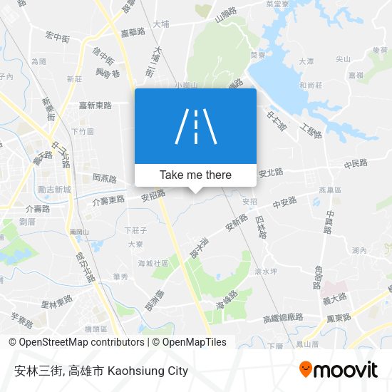 安林三街 map