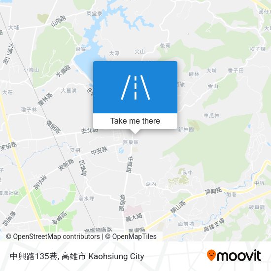 中興路135巷地圖