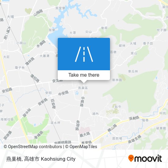 燕巢橋 map