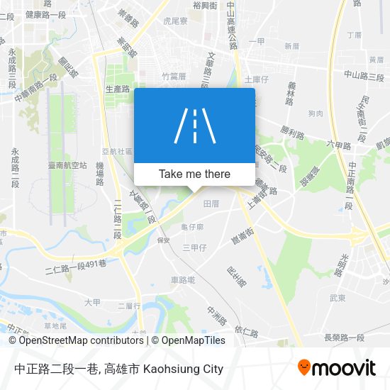 中正路二段一巷 map