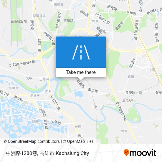 中洲路1280巷 map