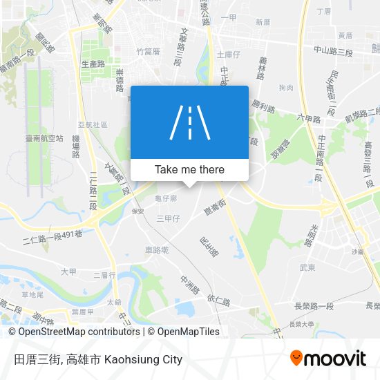 田厝三街 map