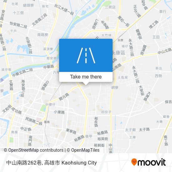 中山南路262巷 map