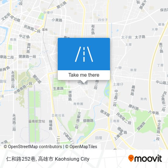 仁和路252巷地圖