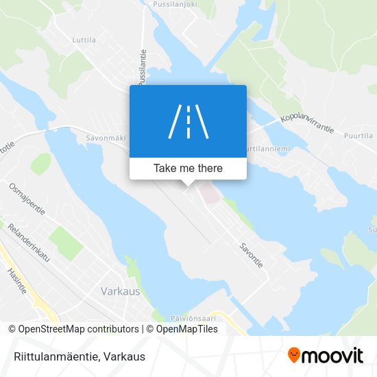 Riittulanmäentie map