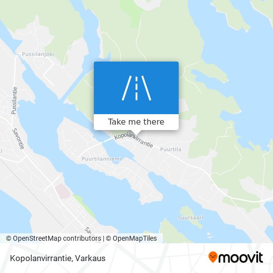 Kopolanvirrantie map