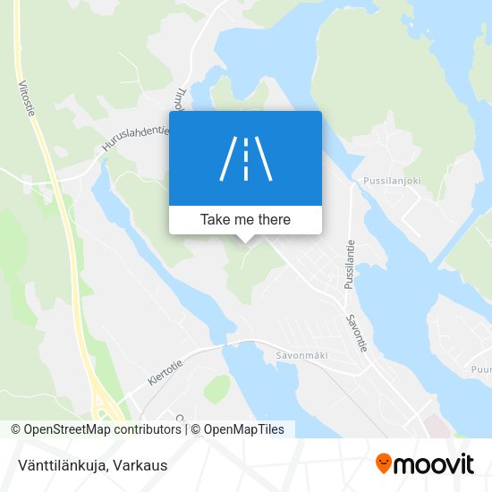 Vänttilänkuja map