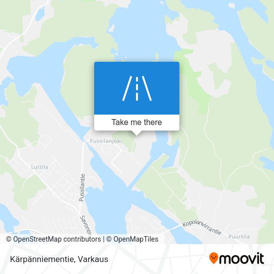 Kärpänniementie map