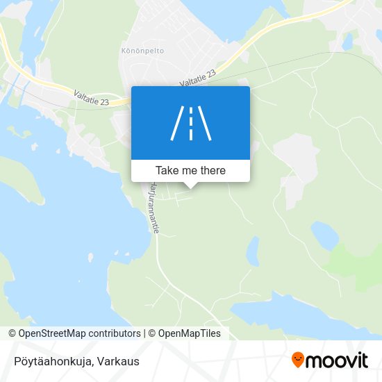 Pöytäahonkuja map