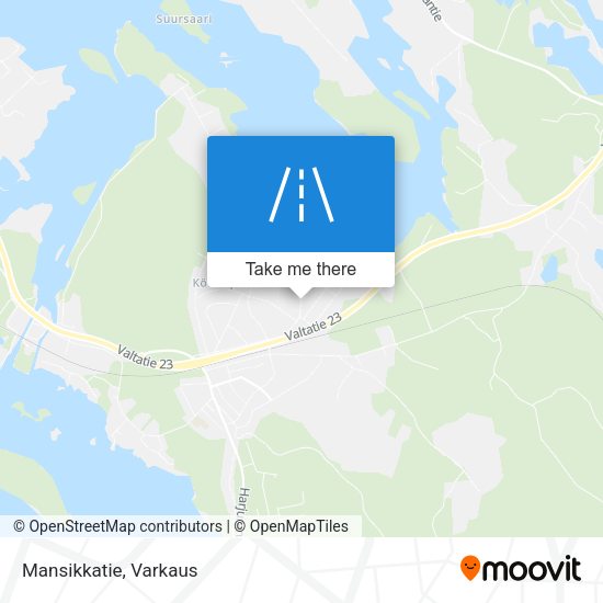 Mansikkatie map