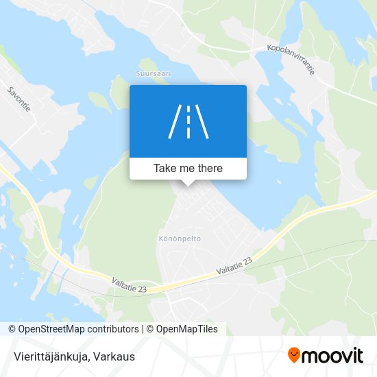 Vierittäjänkuja map