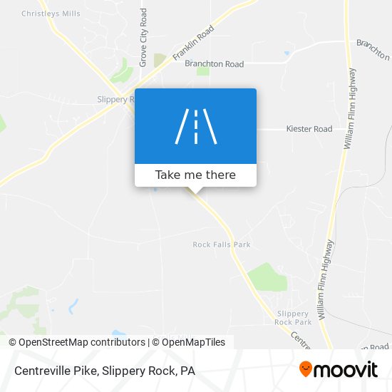 Centreville Pike map