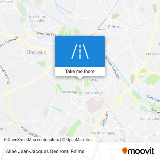 Allée Jean-Jacques Désiront map