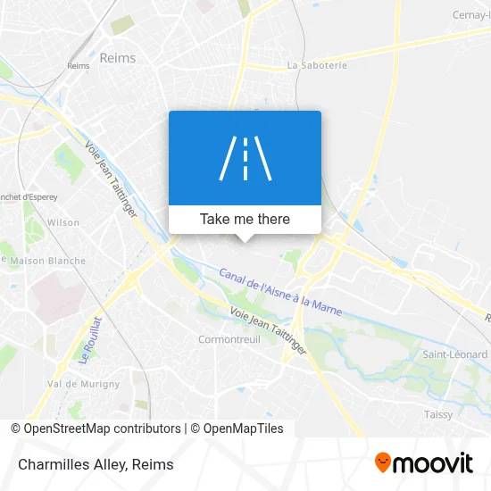 Allée Des Charmilles map