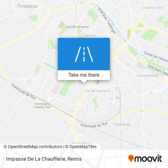 Impasse De La Chaufferie map