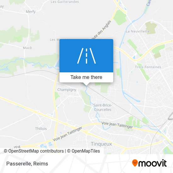 Passerelle map