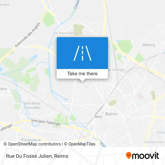 Rue Du Fossé Julien map