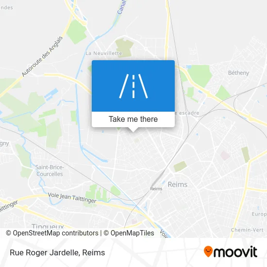 Rue Roger Jardelle map