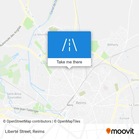 Rue De La Liberté map