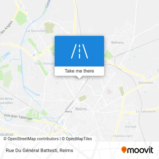 Rue Du Général Battesti map