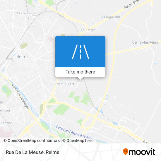 Rue De La Meuse map
