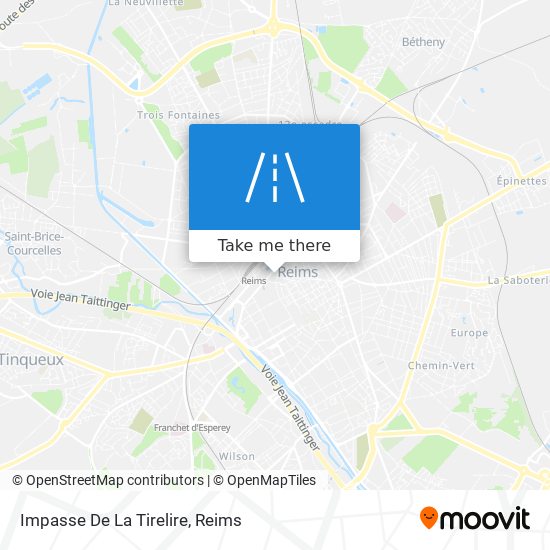 Impasse De La Tirelire map