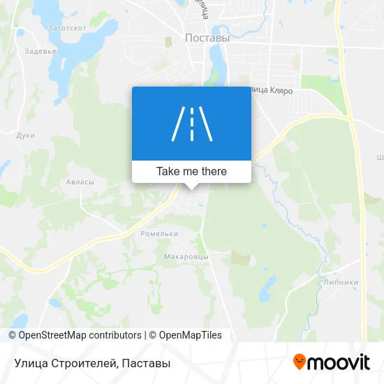 Улица Строителей map