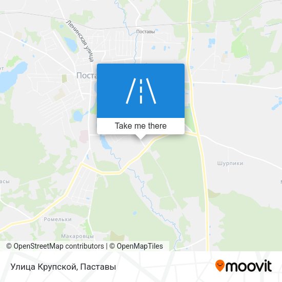 Улица Крупской map
