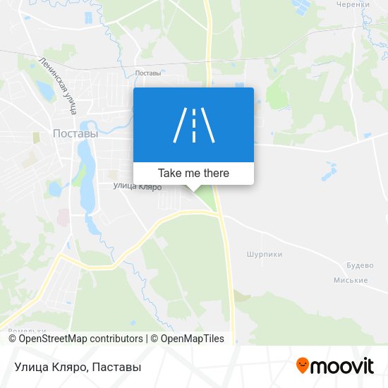 Улица Кляро map