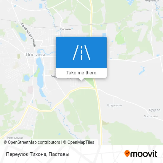 Переулок Тихона map