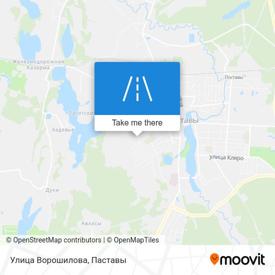 Улица Ворошилова map