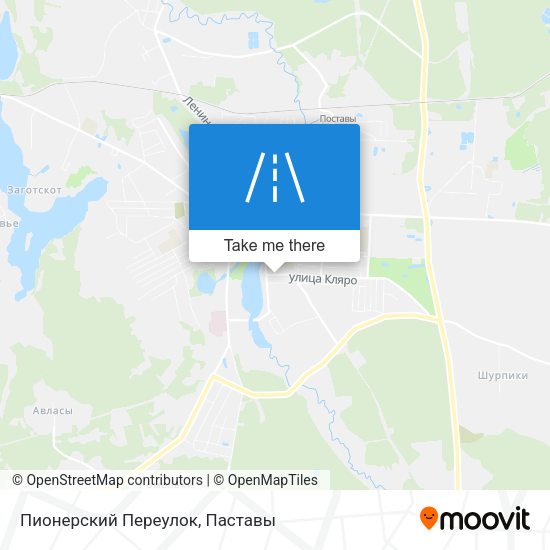 Пионерский Переулок map