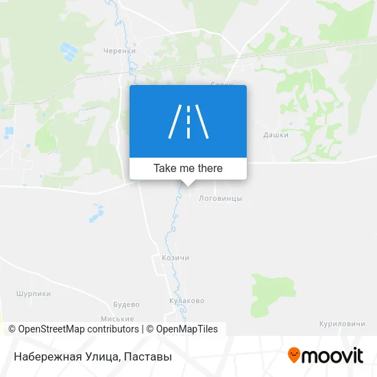 Набережная Улица map