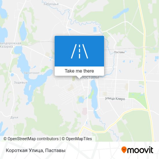 Короткая Улица map