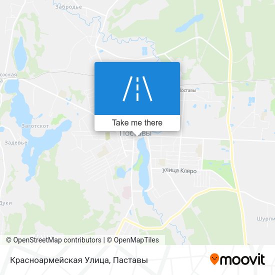 Красноармейская Улица map