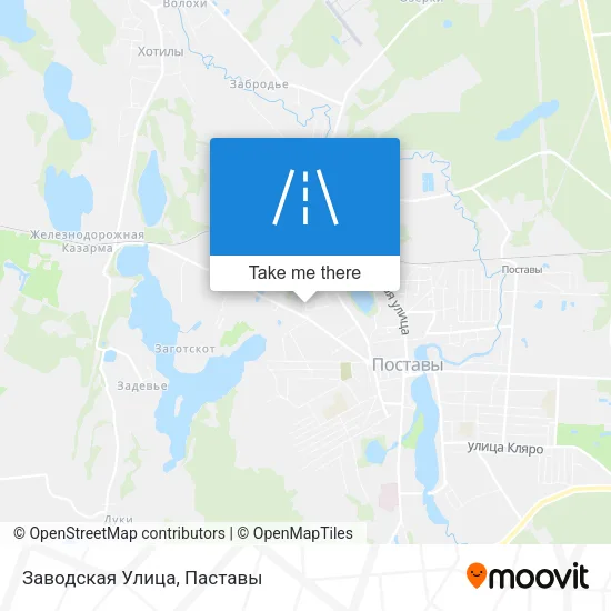 Заводская Улица map