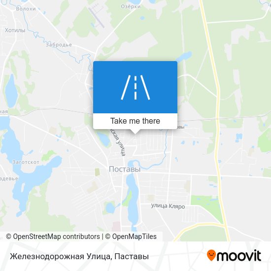 Железнодорожная Улица map