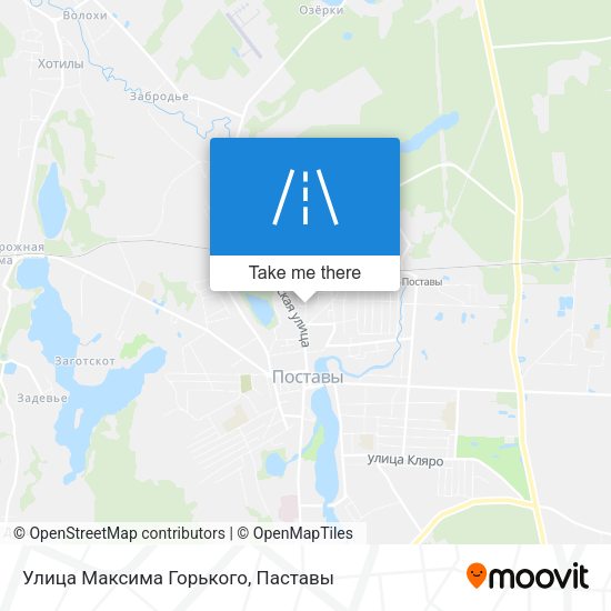 Улица Максима Горького map