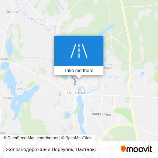 Железнодорожный Переулок map