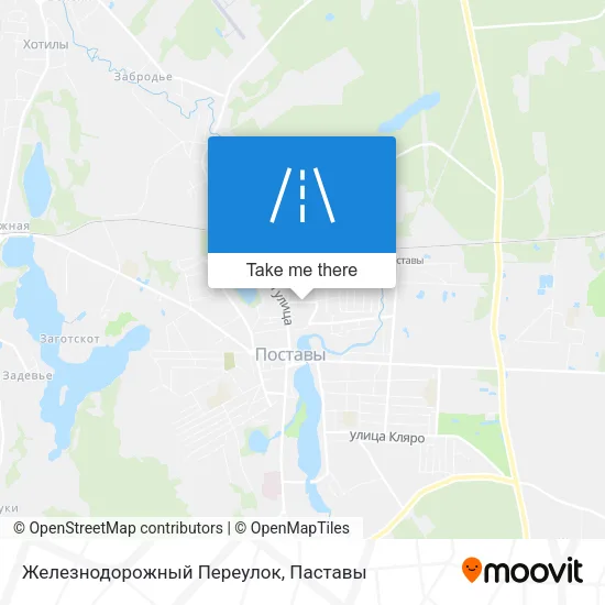 Железнодорожный Переулок map