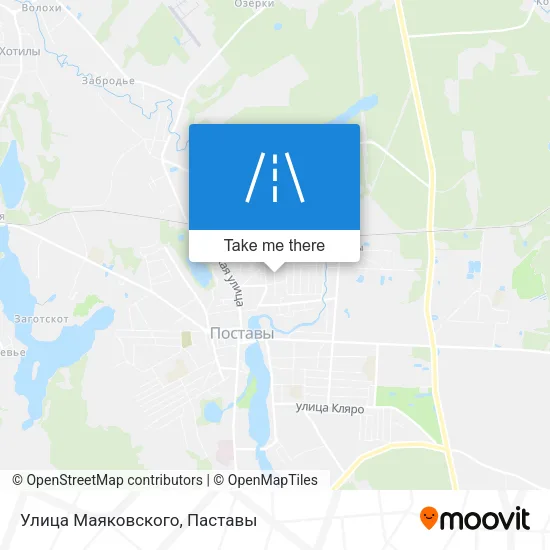 Улица Маяковского map