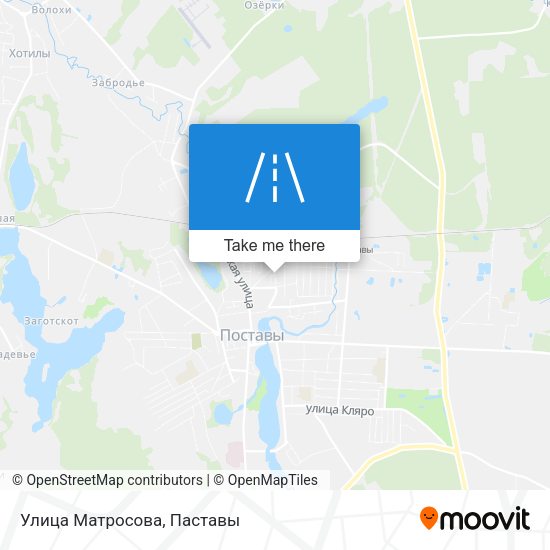 Улица Матросова map