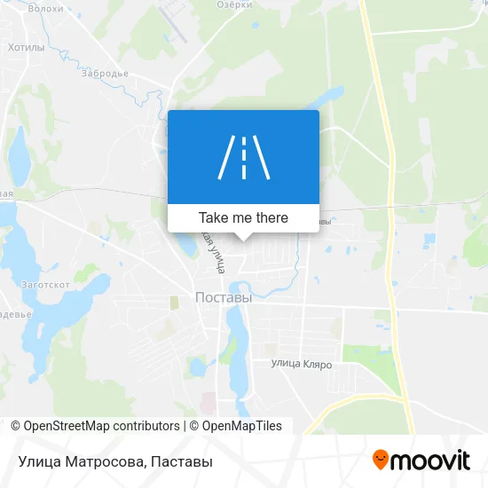 Улица Матросова map